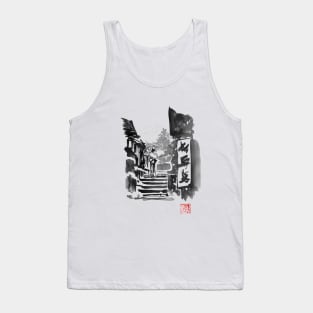 geisha on stairs Tank Top